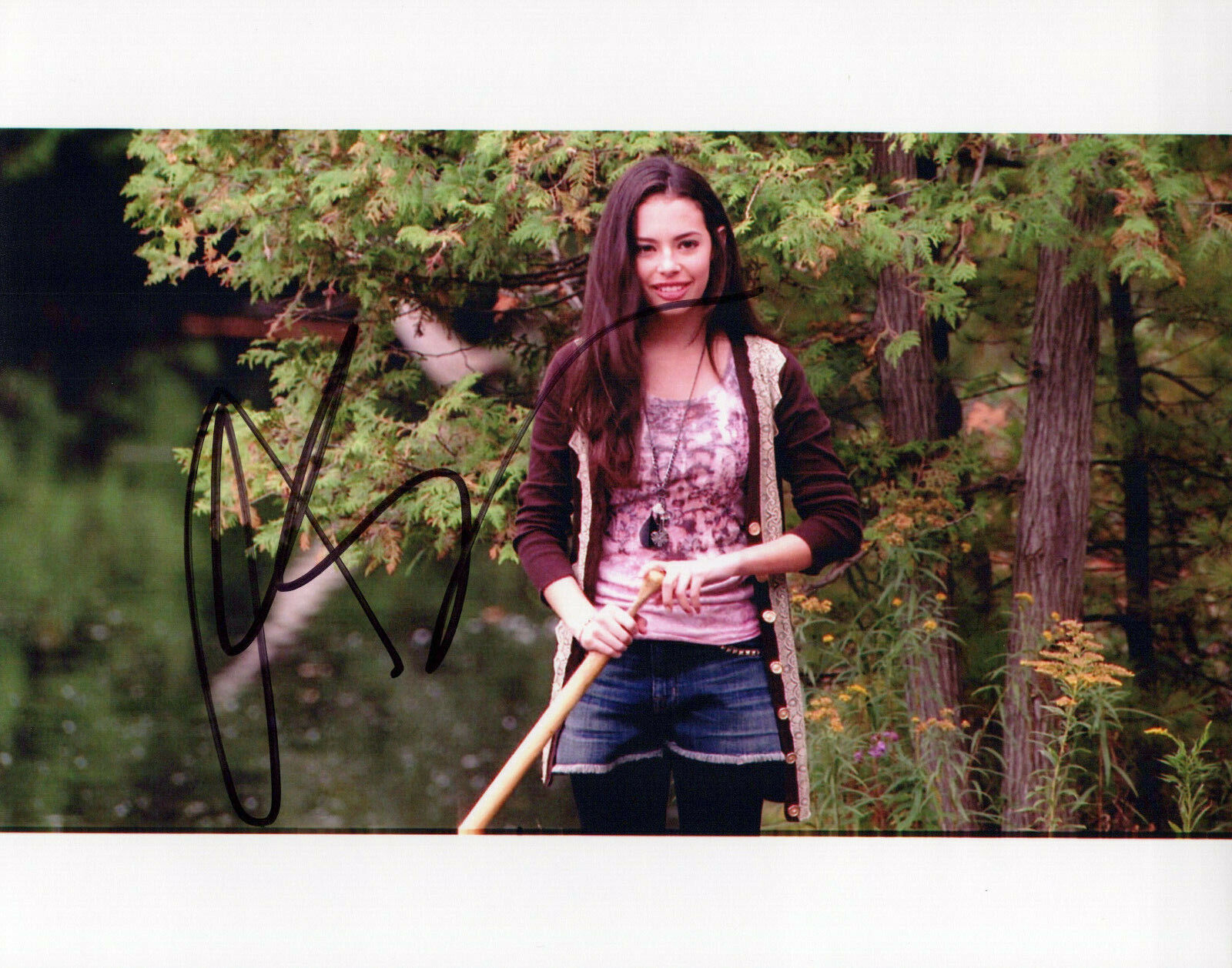 Chloe Bridges glamour shot autographed Photo Poster painting signed 8x10 #14