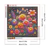 Diamond Painting -DIY Round Drill Flowers(40x40cm)