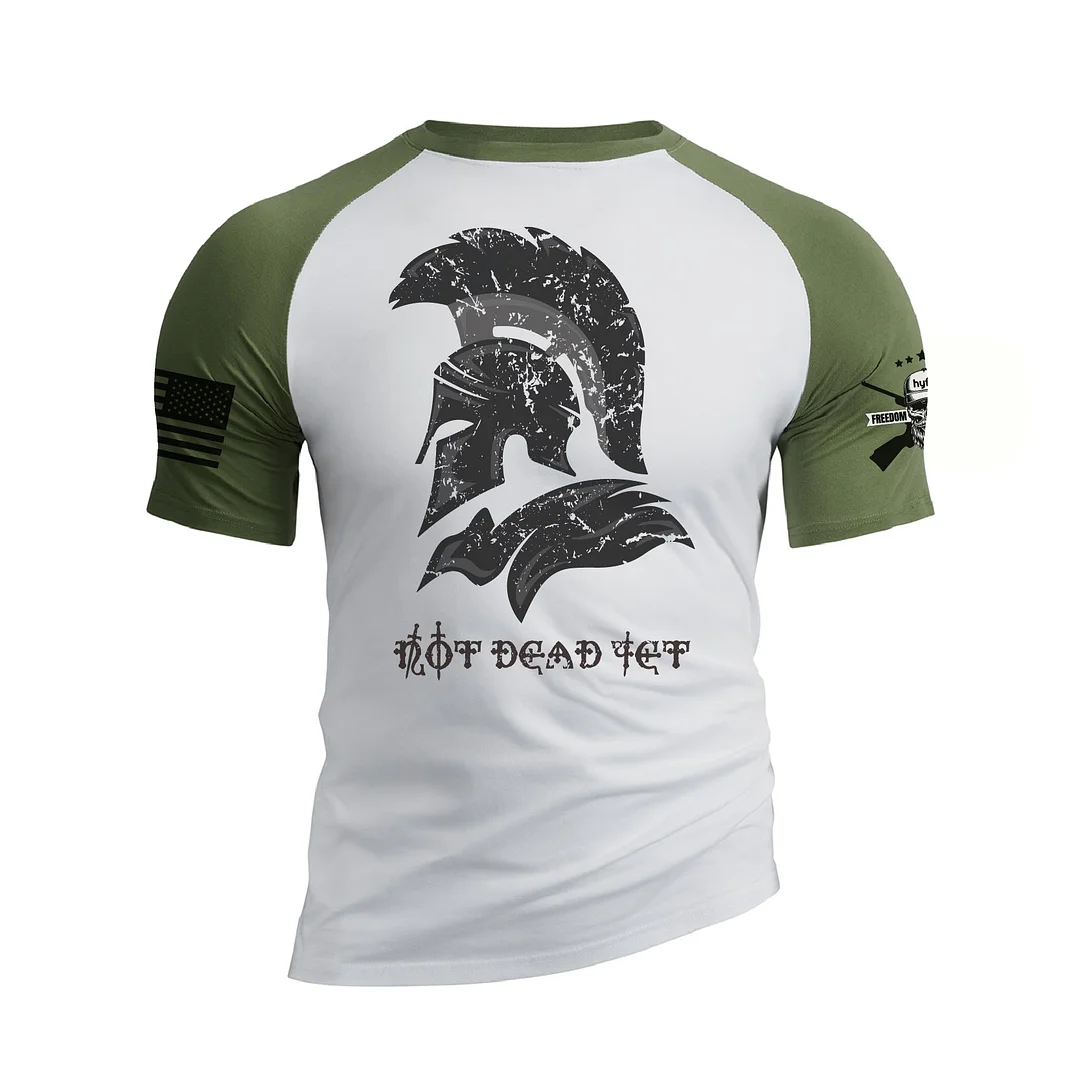 SPARTAN WARRIOR RAGLAN GRAPHIC TEE