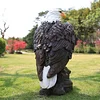 （BUY 2 FREE SHIPPING）Fiberglass Eagle Sculpture Eagle Simulation Ornaments Home Courtyard Roof Decoration