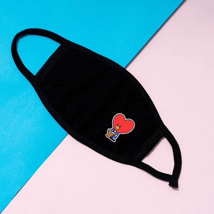 BT21 Music Cute Mouth Mask
