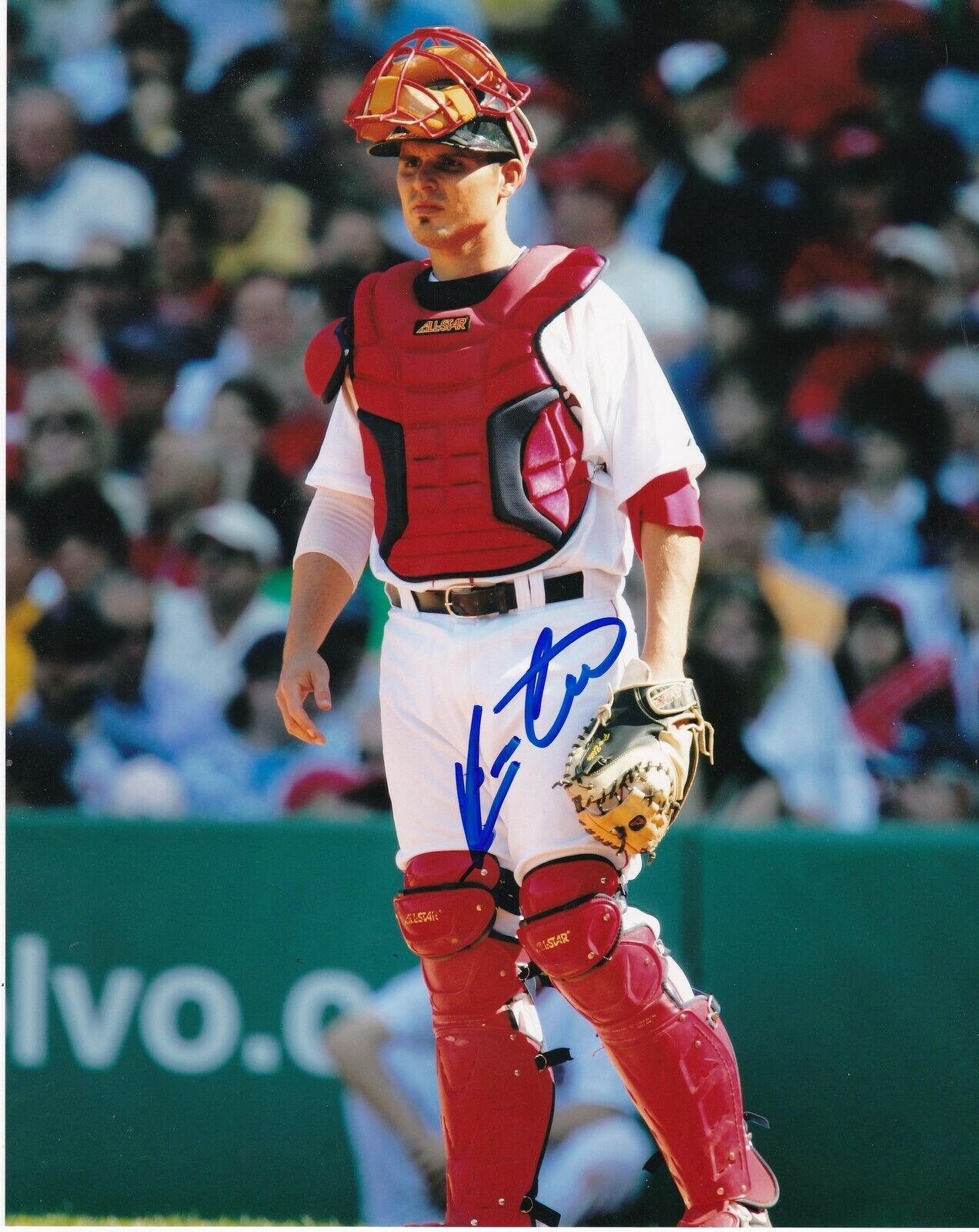 KEVIN CASH BOSTON RED SOX ACTION SIGNED 8x10