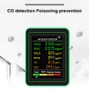 6 In 1 Air Quality Monitor Accurate PM2.5 PM10 HCHO TVOC CO2 CO Detector