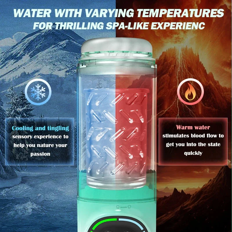 Heaven - 5 In 1 Function Automatic Male Masturbator & Suction Penis Pump