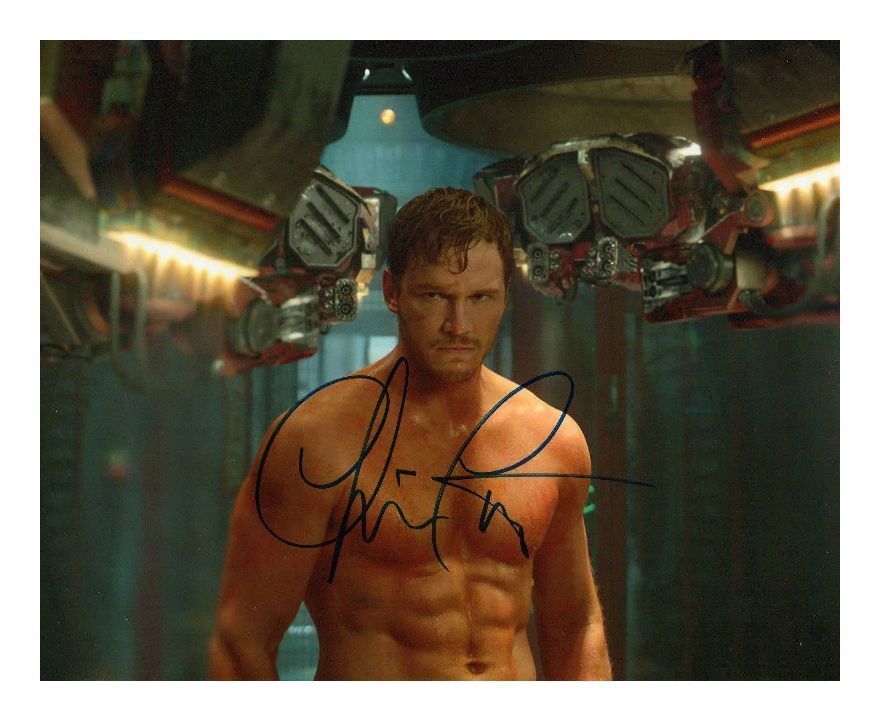 CHRIS PRATT AUTOGRAPHED SIGNED A4 PP POSTER Photo Poster painting PRINT