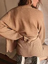 Loose Casual Long Sleeves Wide Leg Suits