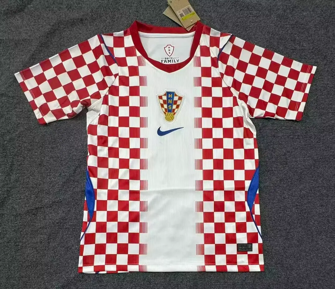 2026 Croatia Home Soccer Jersey Thai Quality