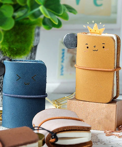 3 Pcs Micro Leather Bullet Journal-Himinee.com