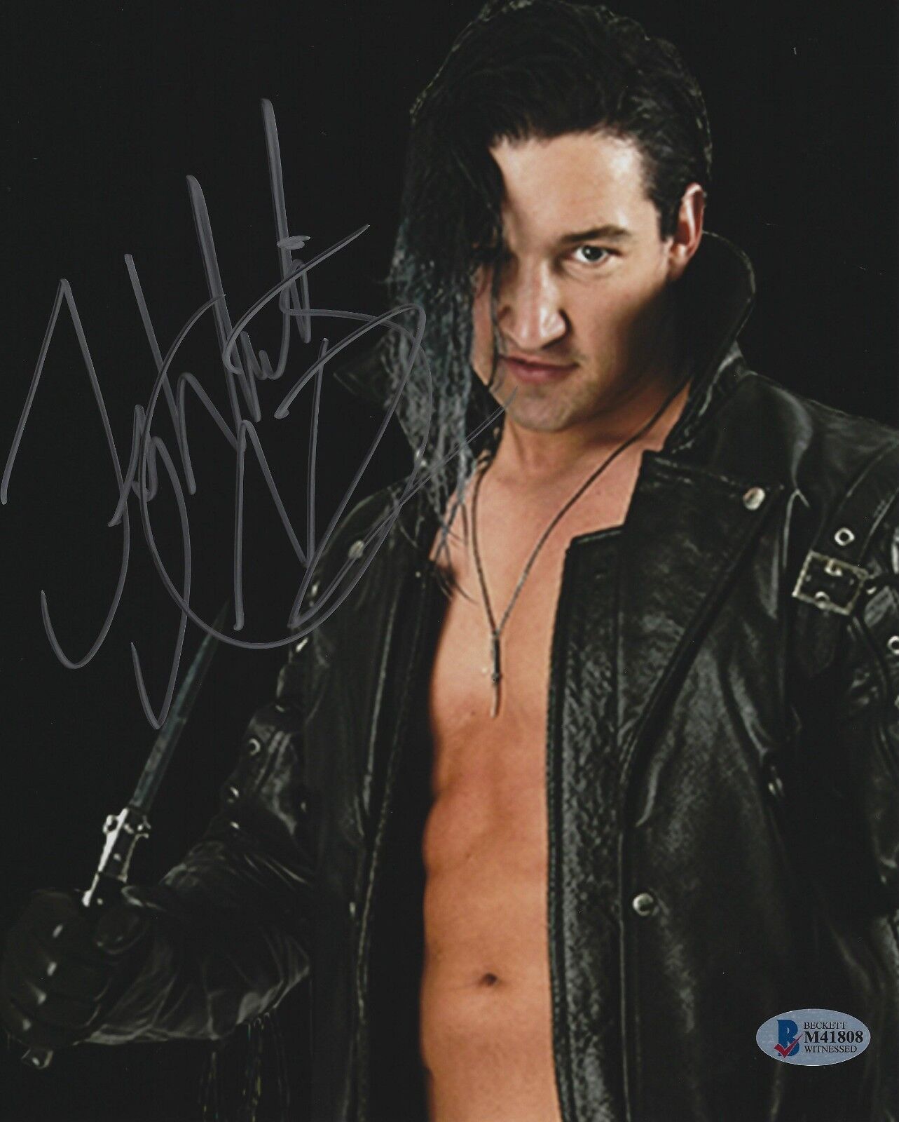 Jay White Signed 8x10 Photo Poster painting BAS COA New Japan Pro Wrestling Bullet Club Auto'd 0