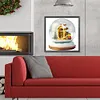 uk.everydayedeals (Limited Stock)Diamond Painting - Full Round - Christmas Crystal Ball Q(30*30cm)