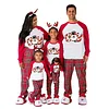 Family Parent-child Printed Home Pajamas