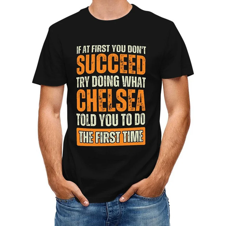 Classic Quote Letter Print Short Sleeve T-Shirt