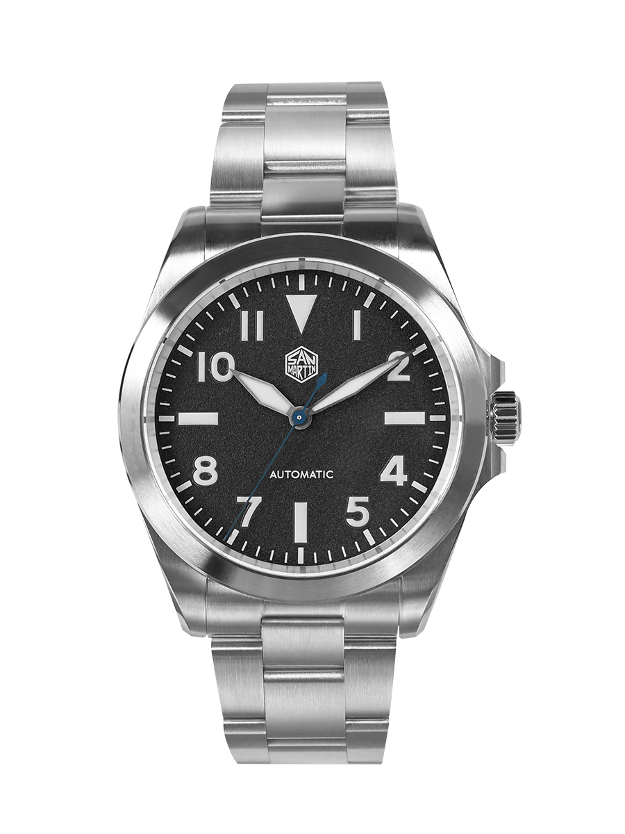 San Martin 40mm Stainless Steel Men NH35 SN0132 San Martin Watch san martin watchSan Martin Watch