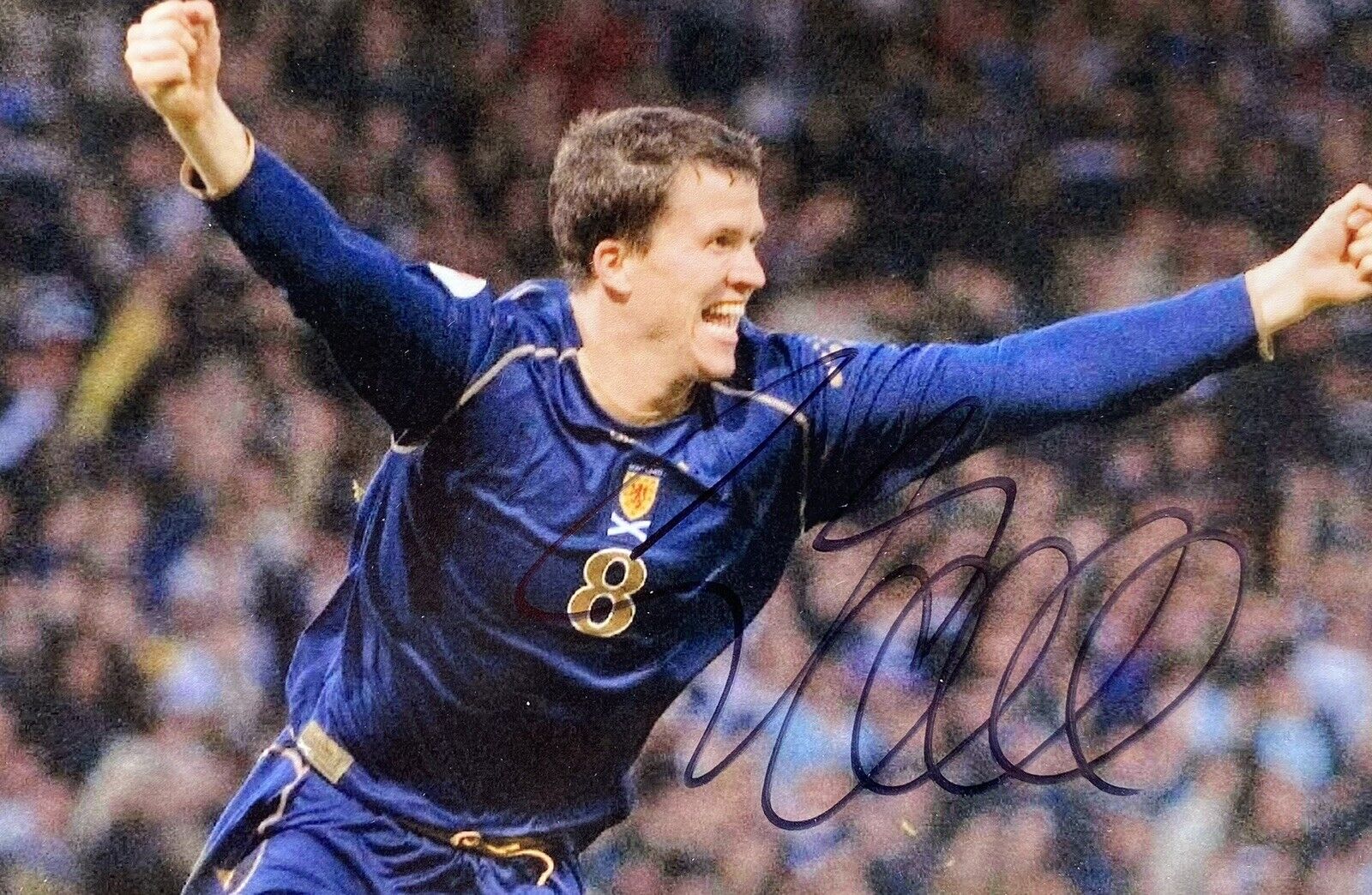 Gary Caldwell Hand Signed 6X4 Scotland Photo Poster painting 3