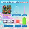 DIY Flower And Bird Cage Diamond Painting Ornaments(Single-Sided)