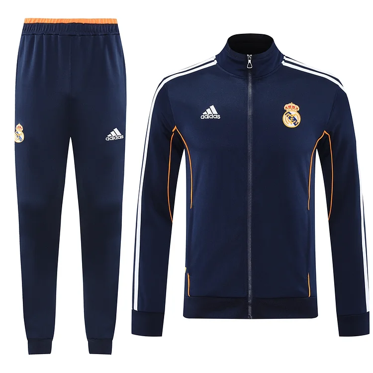 25/26 Real Madrid Royal Blue Jacket Training Wear Set