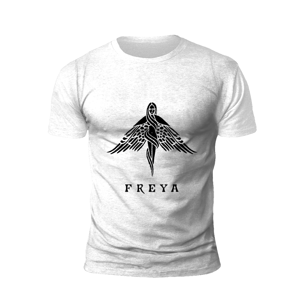 Freya's Falcon: Norse Goddess T-Shirt