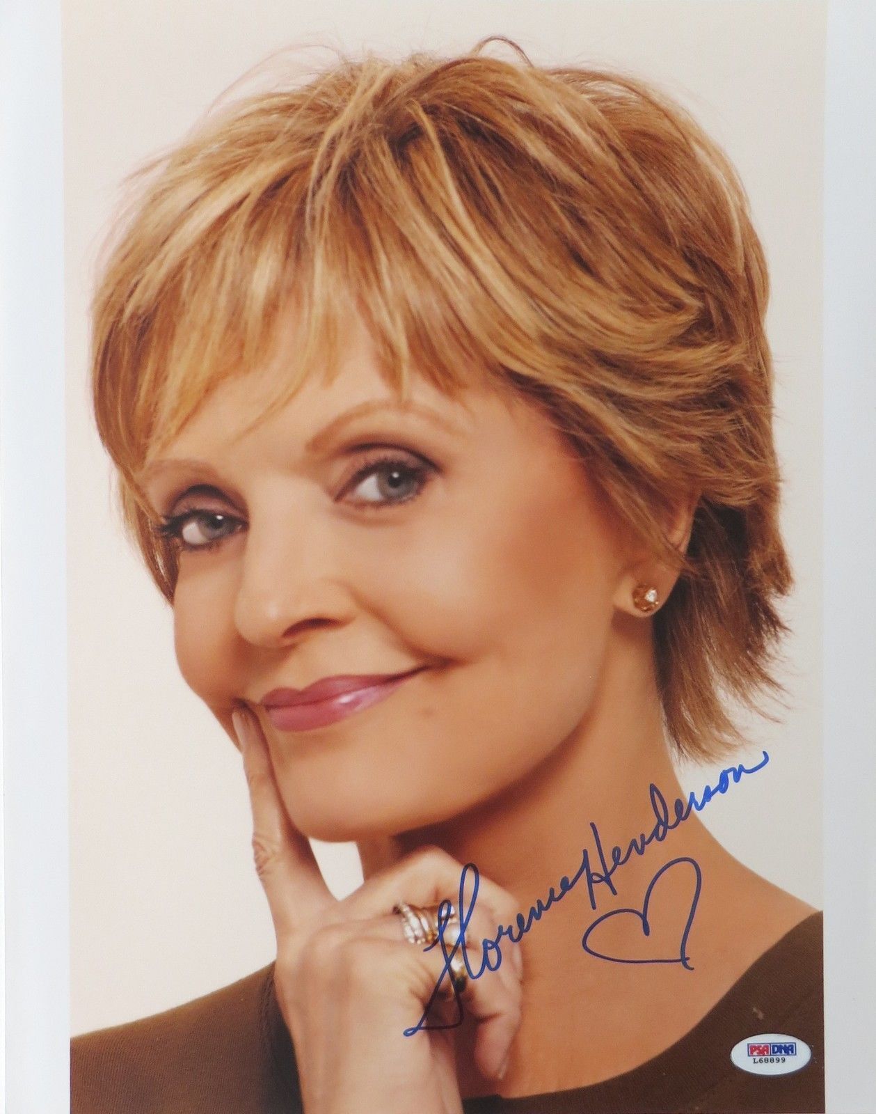 Florence Henderson Signed Brady Bunch Autographed 11x14 Photo Poster painting (PSA/DNA) #L68899