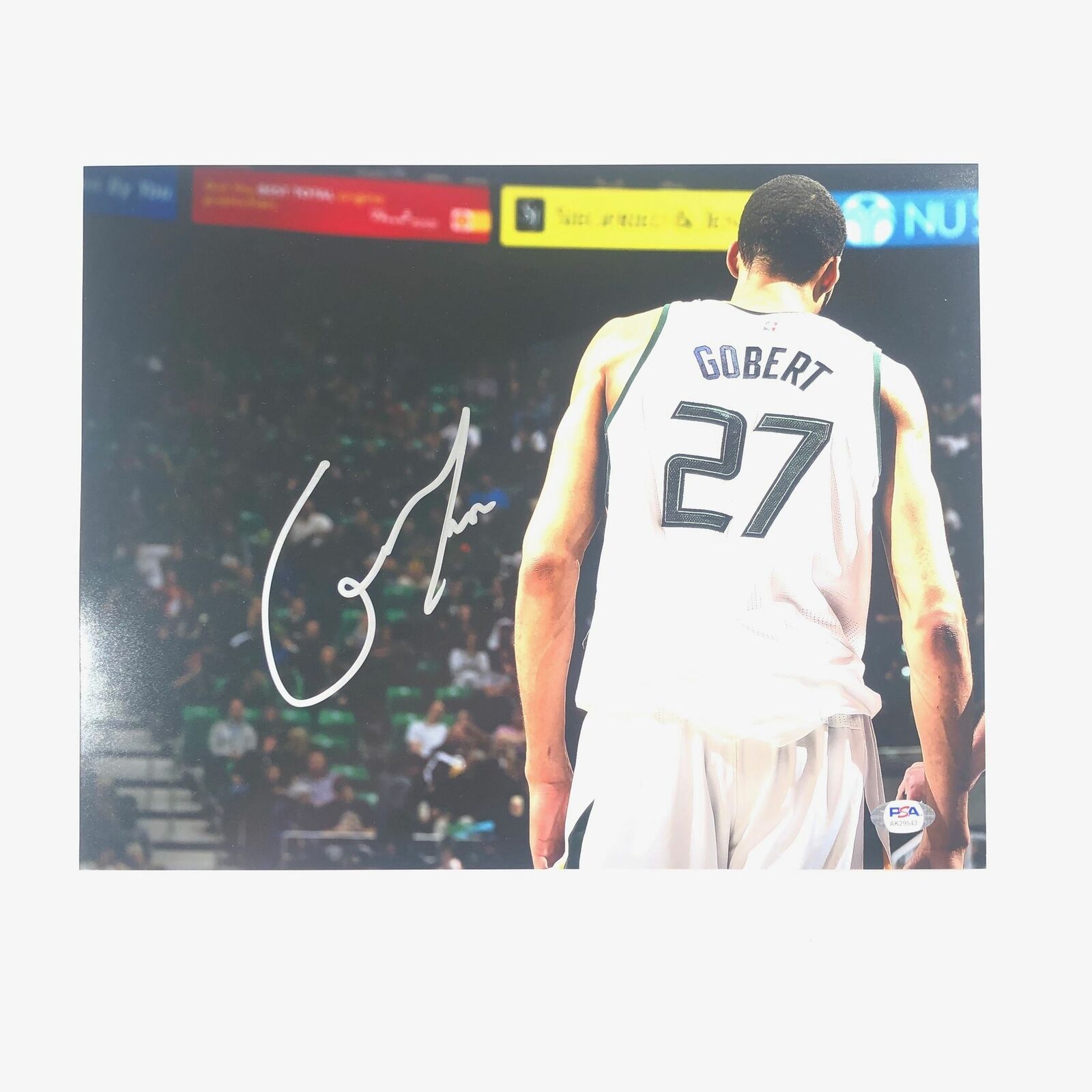 Rudy Gobert signed 11x14 Photo Poster painting PSA/DNA Utah Jazz Autographed