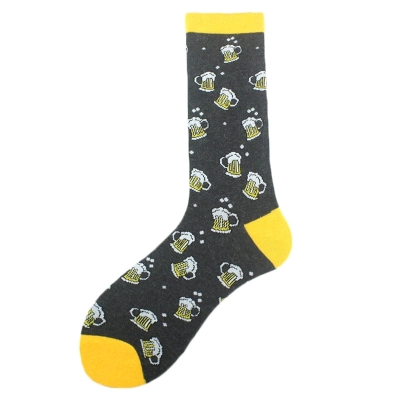 Unisex Cartoon Style Geometric Animal Cotton Ankle Socks A Pair
