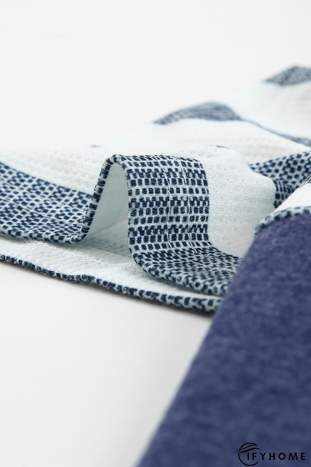 White Stripes Colorblock T-shirt | IFYHOME