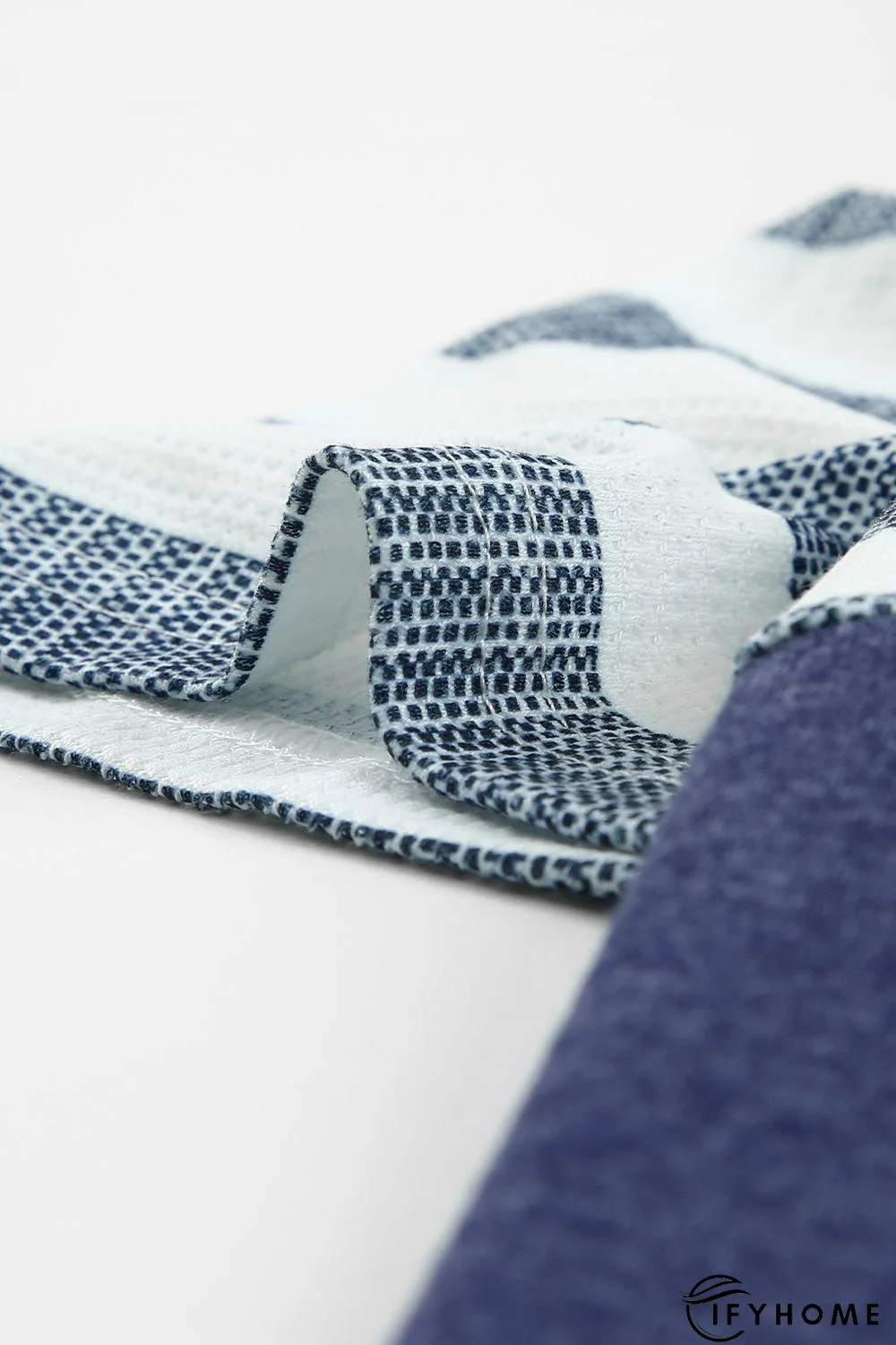 White Stripes Colorblock T-shirt | IFYHOME