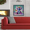 Stitch-Full Round Diamond Painting 30*30CM
