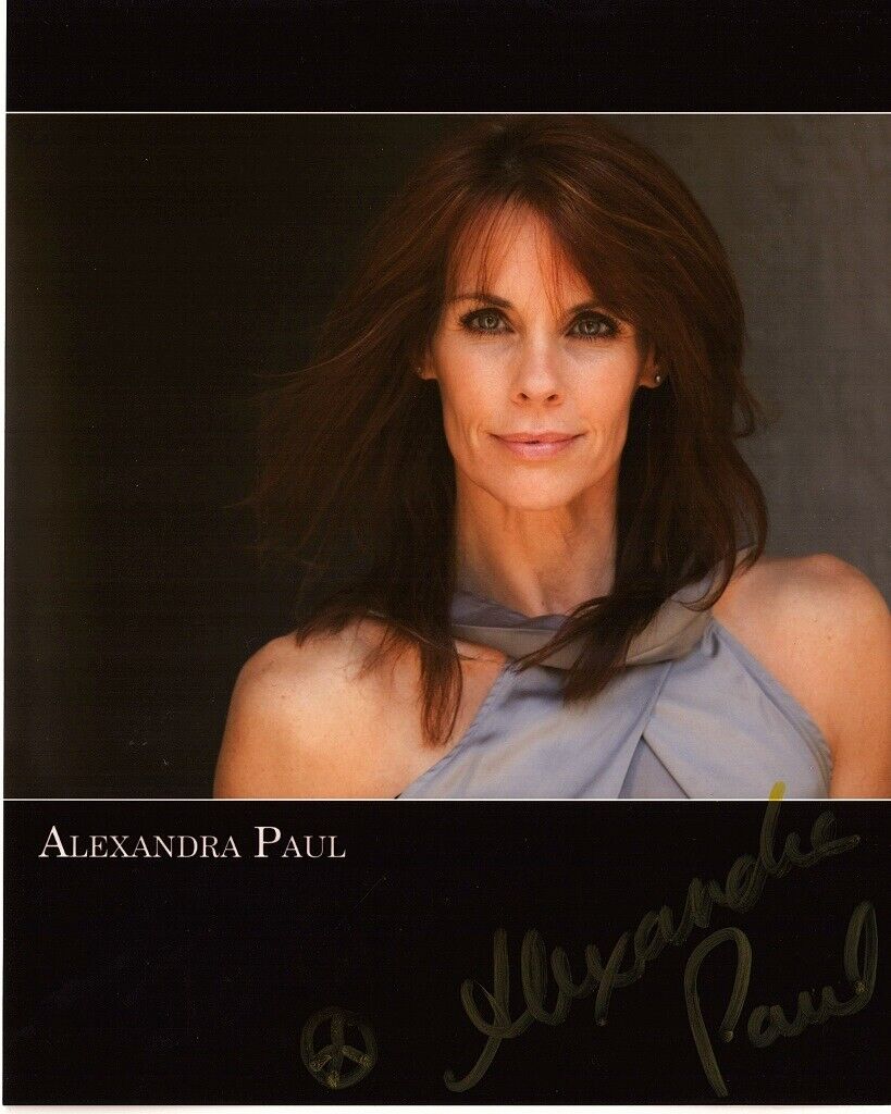 Alexandra Paul Signed - Autographed Baywatch Actress 8x10 inch Photo Poster painting