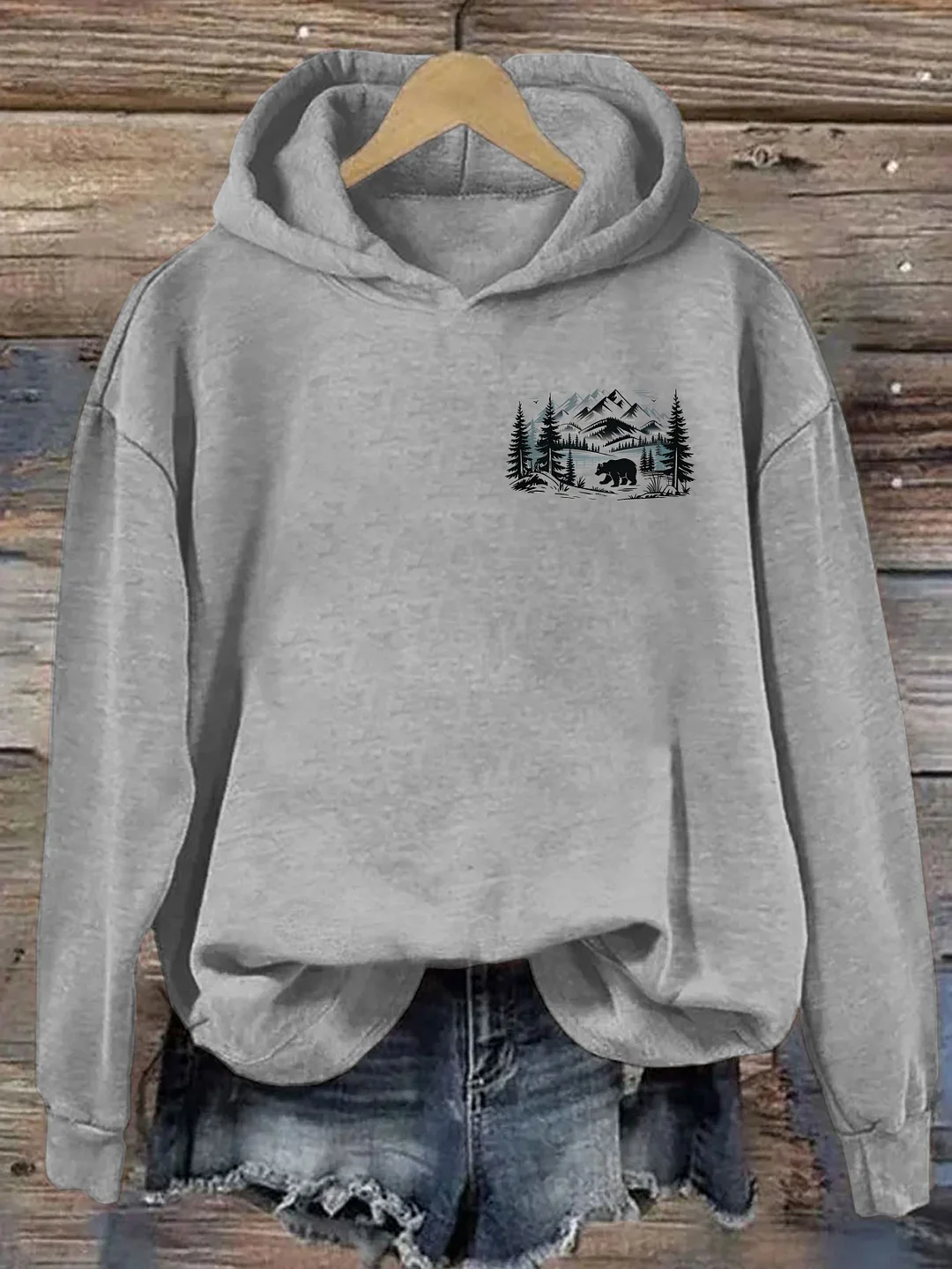 Though The Mountains Move Vintage Hoodie