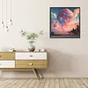 (45*45cm)Cloud - Round Partial AB Drill Diamond Painting