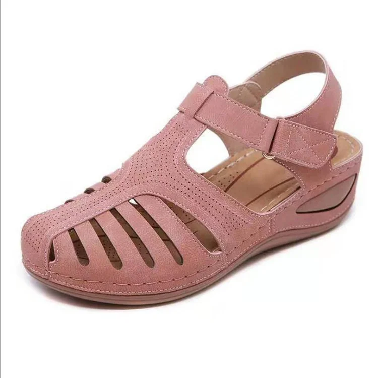 Breakj Breakj Women's Slopes And Thick-Soled Casual Sandals Women's Slopes And Thick-Soled Magic Stick Ladies Beach Sandals
