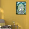 Arbre de r&ecirc;ve de la vie-peinture diamant en forme sp&eacute;ciale-30 * 40cm