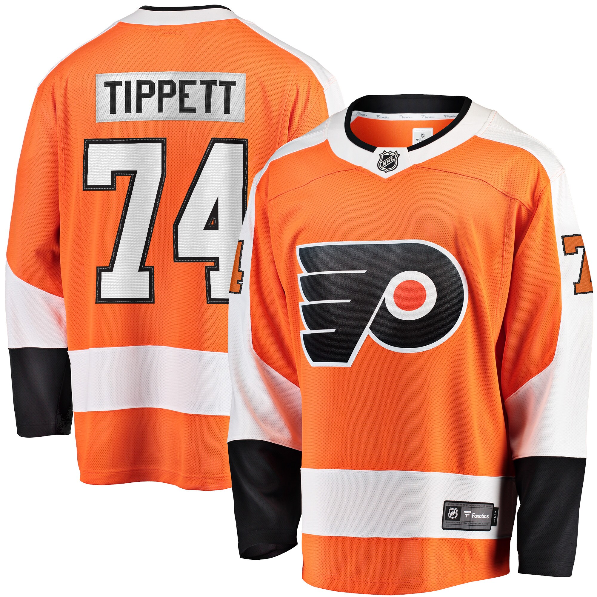 Owen Tippett Philadelphia Flyers Fanatics Home Breakaway   Jersey &ndash; Orange mysite