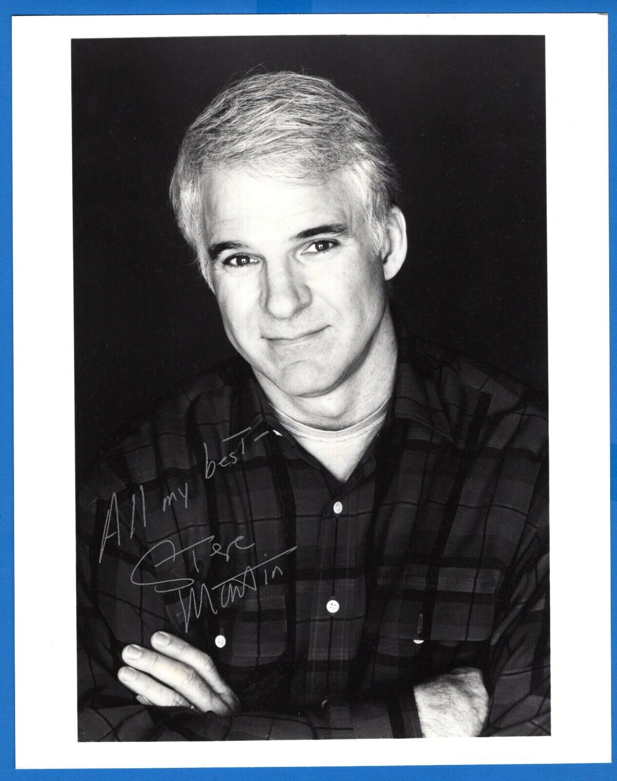 Steve Martin Actor Comedian Hand Signed Autograph 8x10 Photo Poster painting