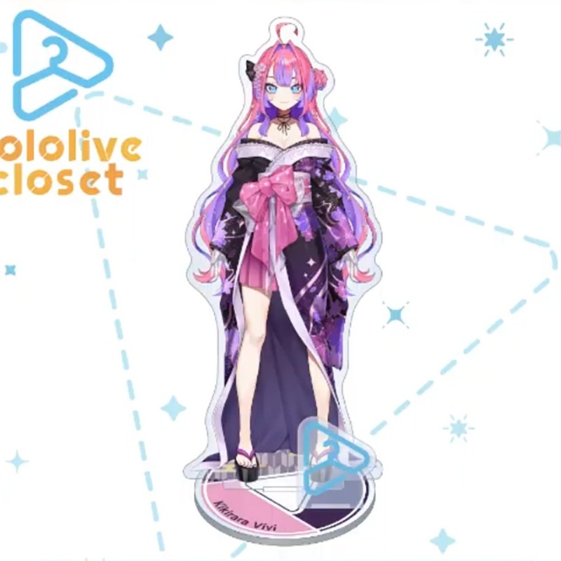 [Deposit Poll] Wetrose Hololive Vtuber FLOW GLOW Kikirara Vivi 綺々羅々ヴィヴィ New Year Kimono Cosplay Costume コスプレ衣装