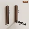 Wood Wall-Mounted Clothes Hanger | Space-Saving & Collapsible
