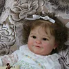 [Heartbeat Dolls] 20'' licia Reborn Baby Doll - Realistic And Lifelike with Brown Hair - RBBI-Myrebornbabydoll&reg; Myrebornbabydoll&reg;