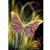 Glowing Butterfly  | Full Round Diamond Painting Kits