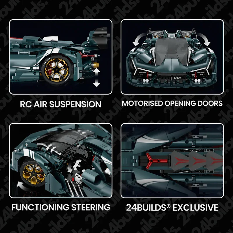 Pagina de prezentare detaliată a produsului: 24builds - Kit de construcție multifuncțional