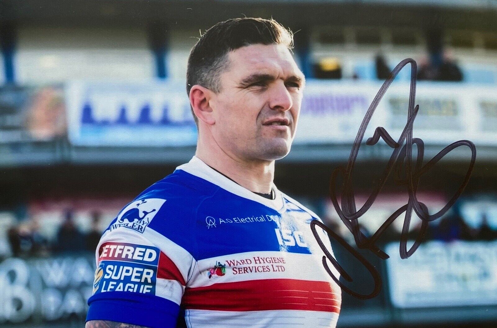 Danny Brough Genuine Hand Signed 6X4 Photo Poster painting - Wakefield Trinity 2