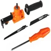 6-Piece Electric Drill Reciprocating Saw Set