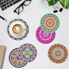 8pcs Mandala DIY Diamond Painting Wooden Coasters