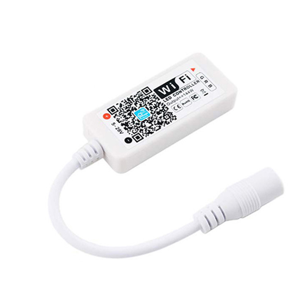 

Mini 4A RGB Controller WiFi APP Remote for LED Strip Supply Light, 501 Original