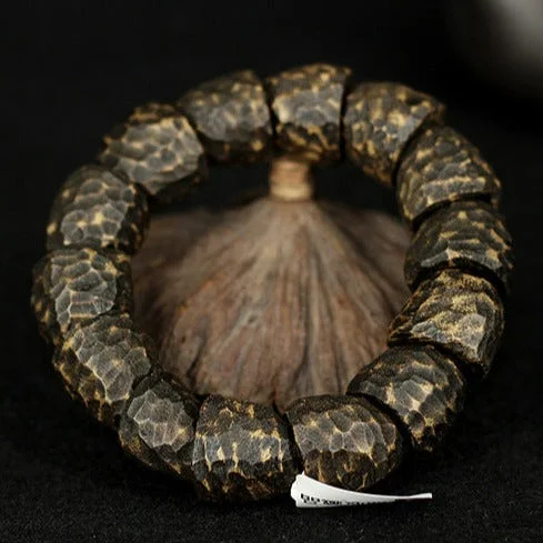 Vietnam Agarwood Buddhist Beads Bracelet