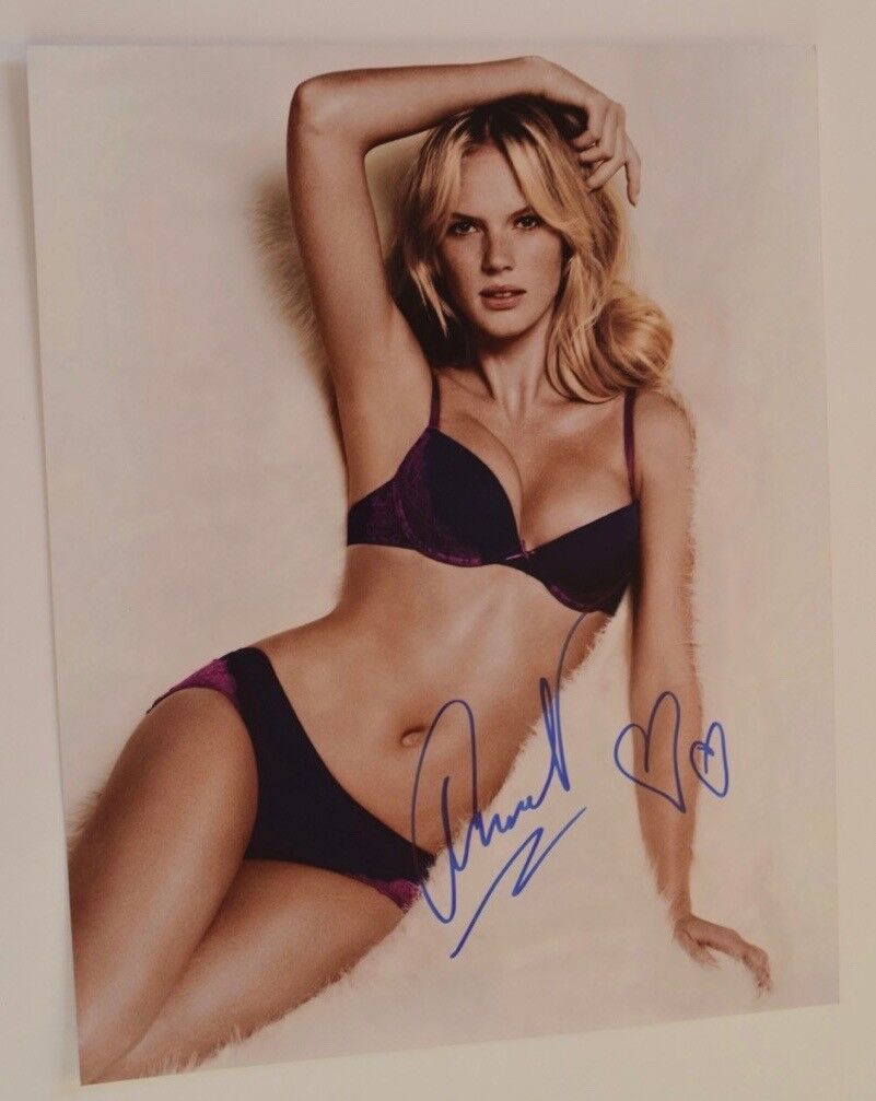 Anne Vyalitsyna Signed Autographed 11x14 Photo Poster painting ANNE V Hot Sexy Model COA VD