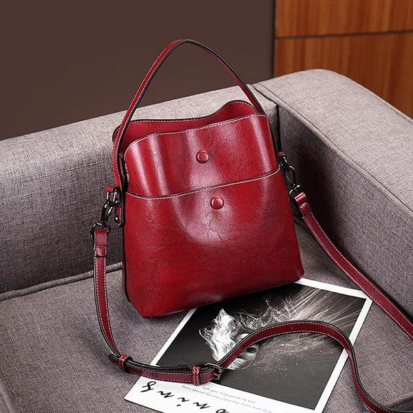 Stylish Hand-Held Diagonal Shell Bag