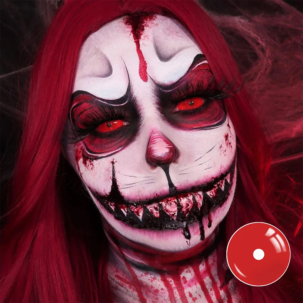 Red Sclera Halloween Lenses
