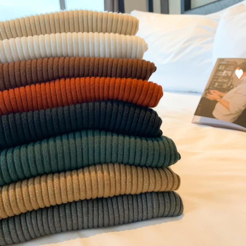 Uveng Uveng Collar Sweater Bottoming Women's Autumn And Winter 2024 New Clothes Fashion Knitted Shirt