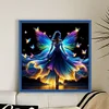 (Counted/Stamped)Fluorescent Butterfly Fairy-11CT Cross Stitch 40*40cm