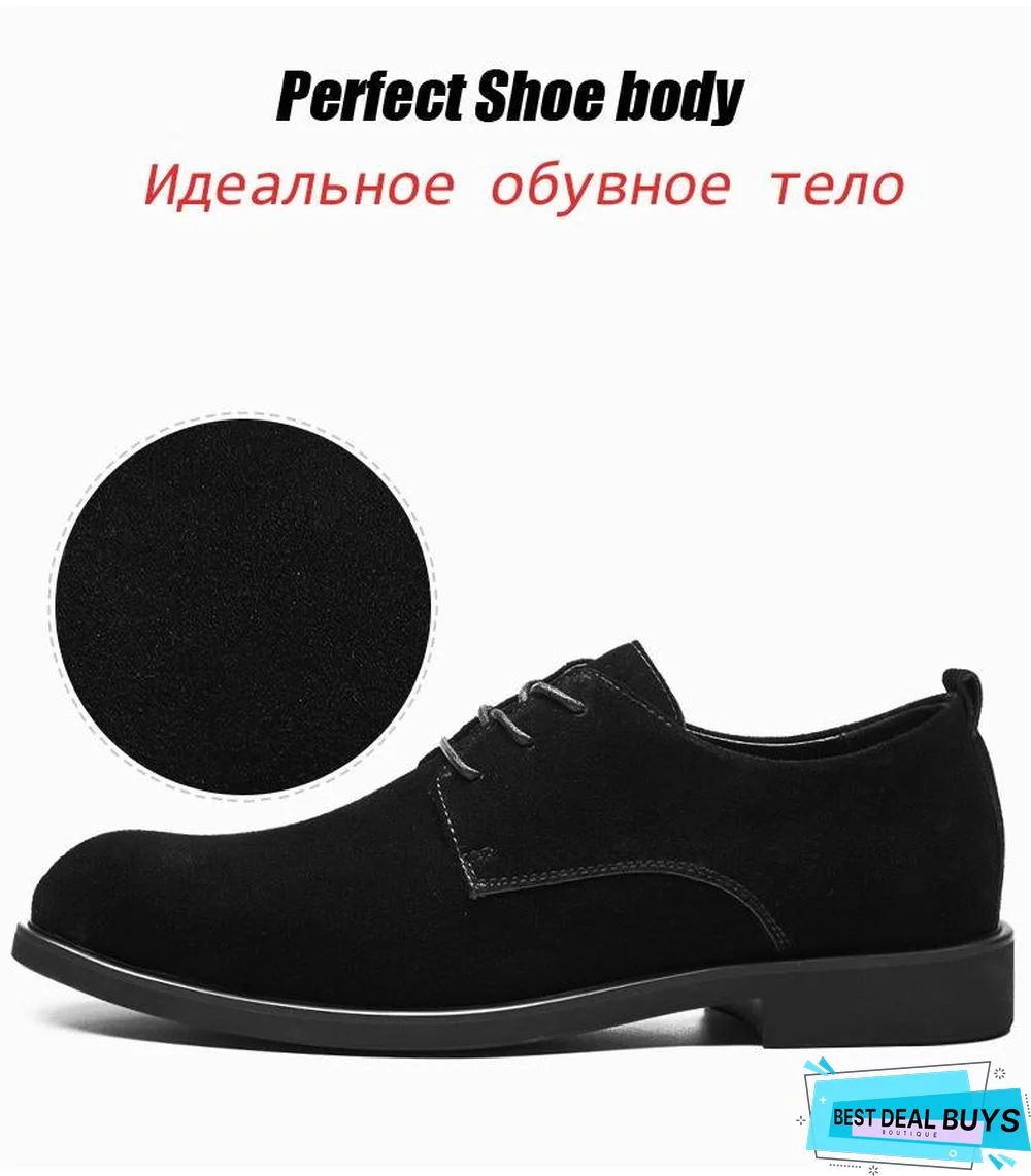 Men British Style Breathable Formal Leisure Flats Shoes